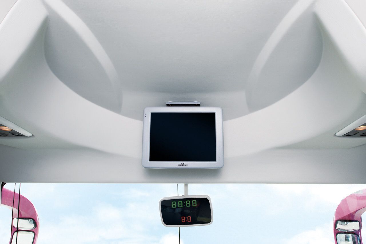 Large Staff Bus with LCD Reverse Monitor