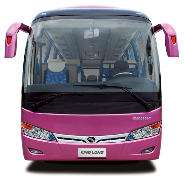 Front View of King Long bus Dubai