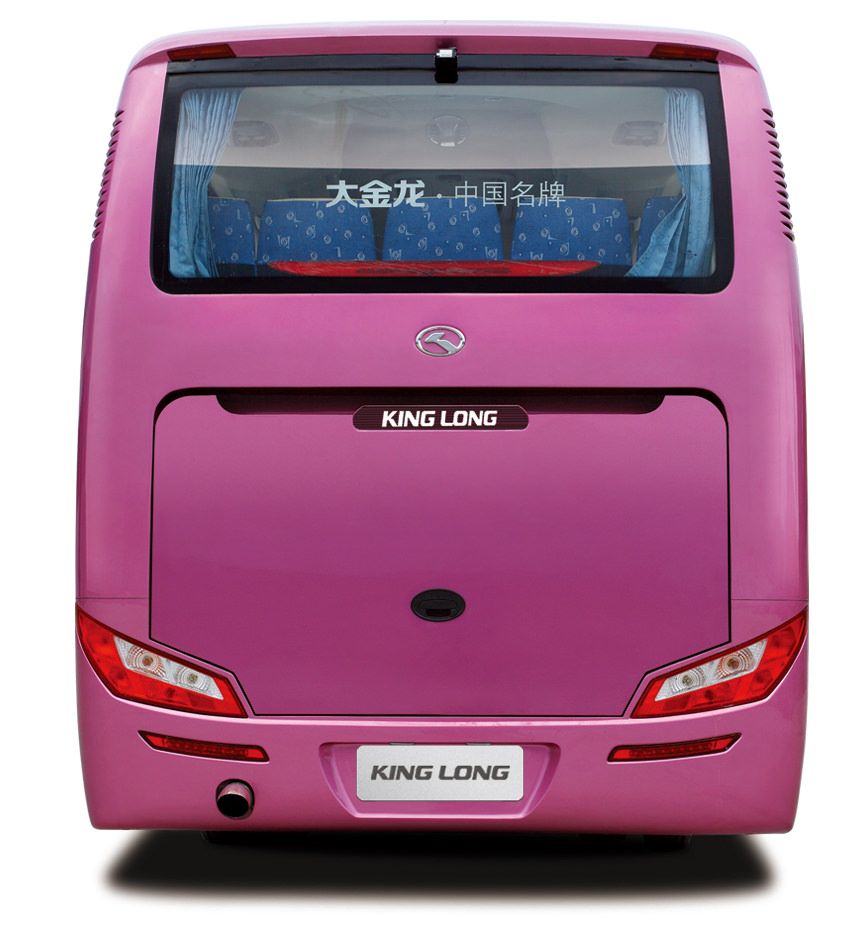 Rear View of King Long bus Dubai