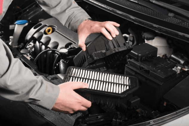 Bus Air Filter Maintenance